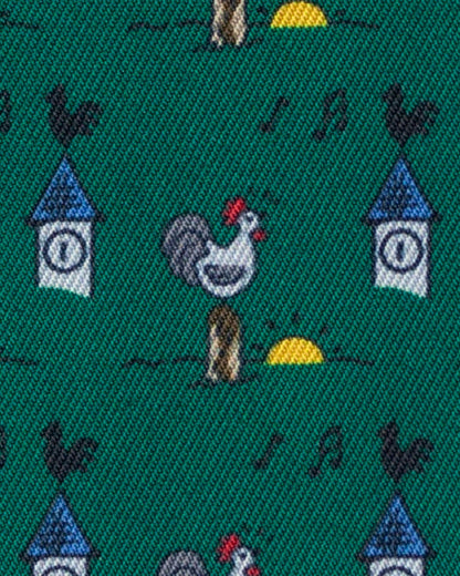 Essex Classics  Cock-a-Doodle-Do Ladies Talent Yarn Straight Collar Long Sleeve Show Shirt