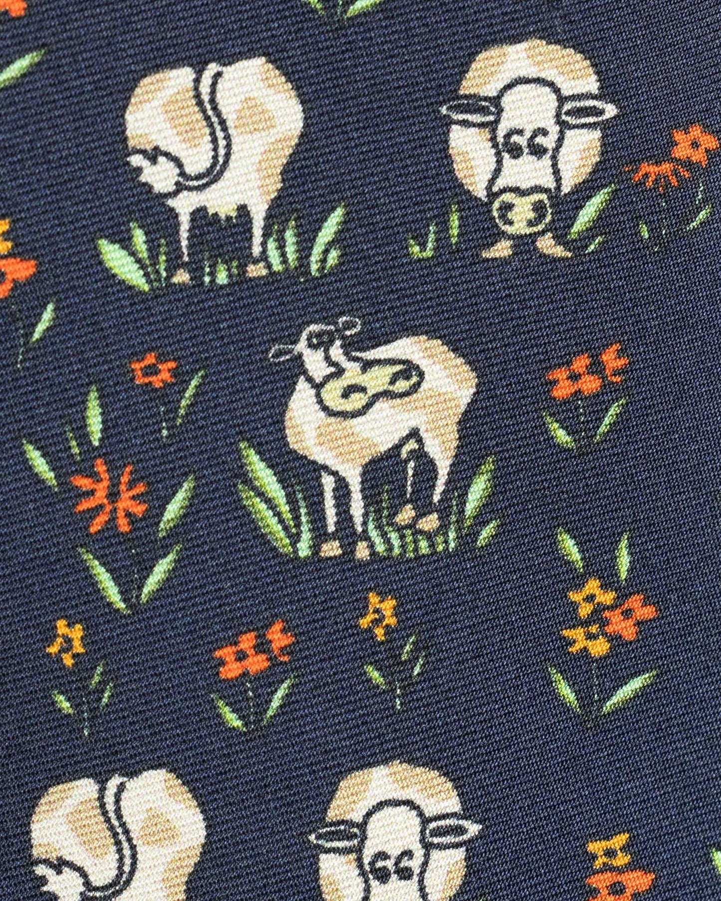 Essex Classics  Happy Cows Ladies Talent Yarn Straight Collar Short Sleeve Show Shirt