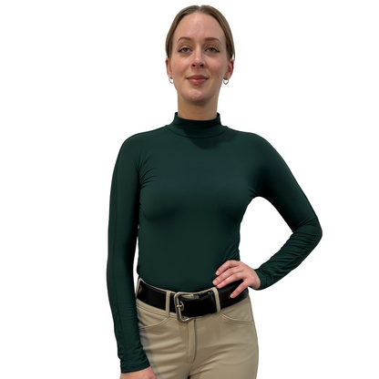 Tailored Sportsman Ladies Icefil Mock Neck Long Sleeve Sun Shirt