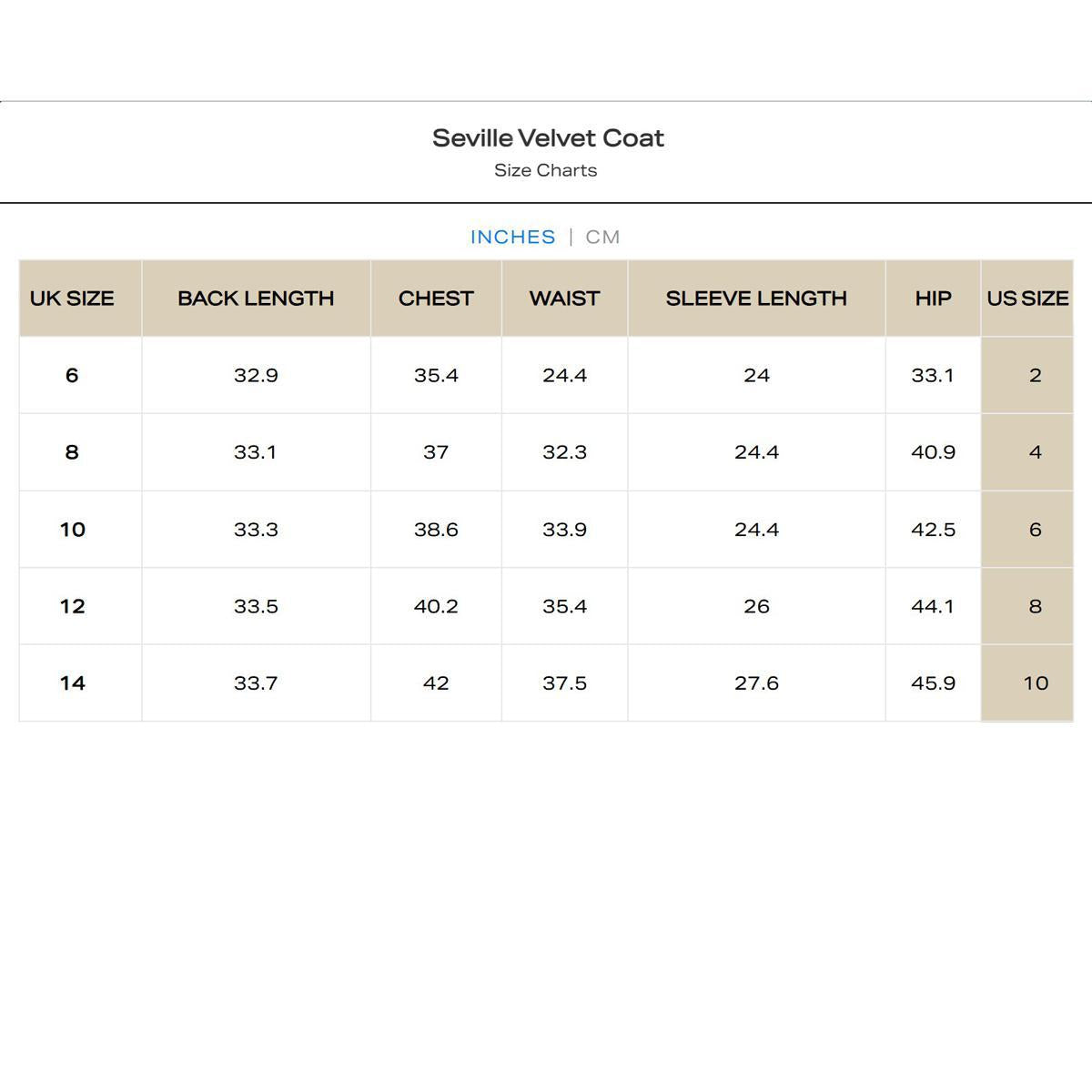 Welligogs Women's Seville Velvet Coat