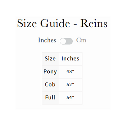 LeMieux Rolled Reins