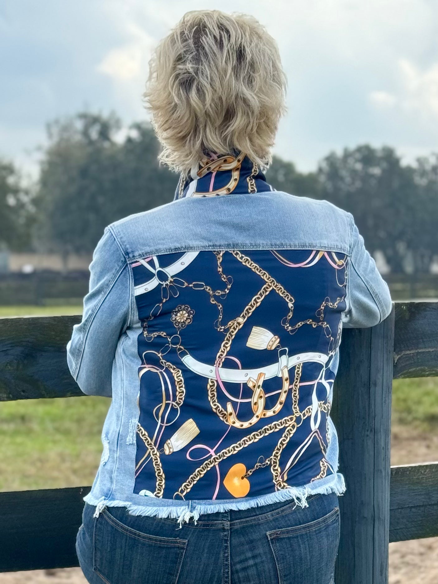 The Light Demin Jacket / Lucky You