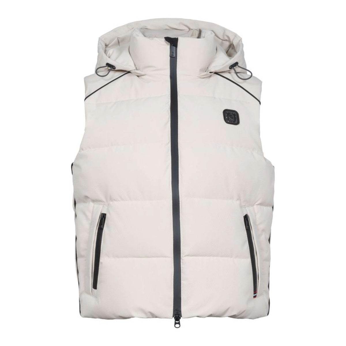 Cavallo Women's Cavaldiana Quilted Vest-Sand Stone-Front View