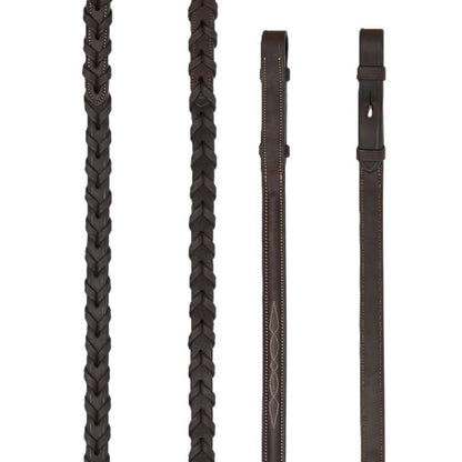 LeMieux Hunter Laced Reins with Stitching