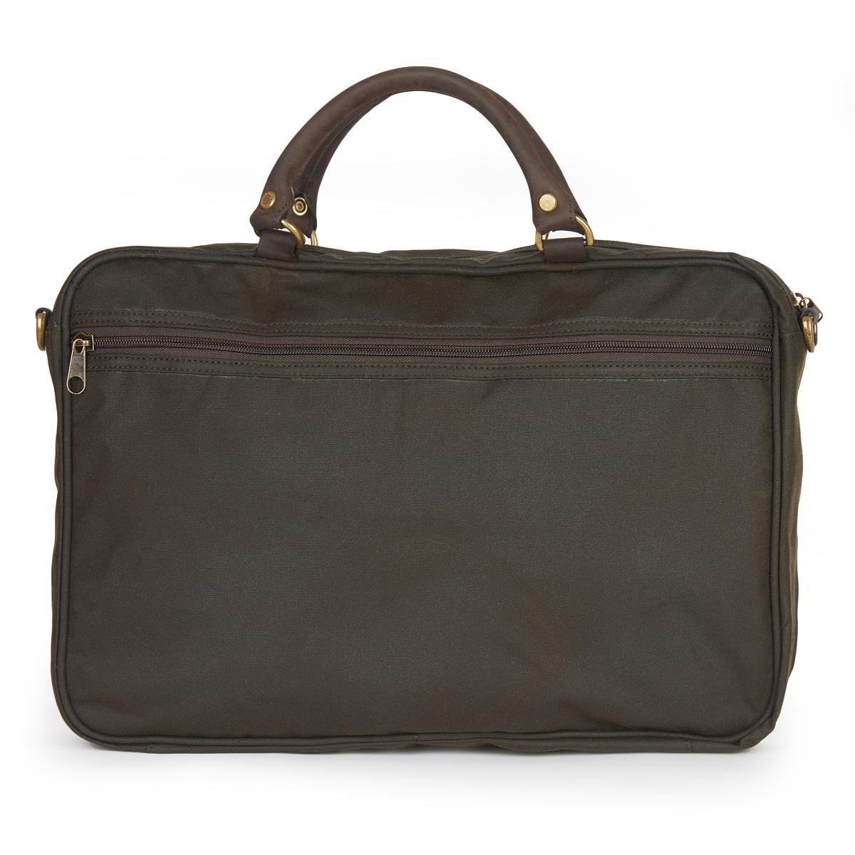 Barbour Wax Leather Briefcase | Farm House Tack