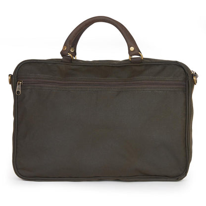 Barbour Wax Leather Briefcase
