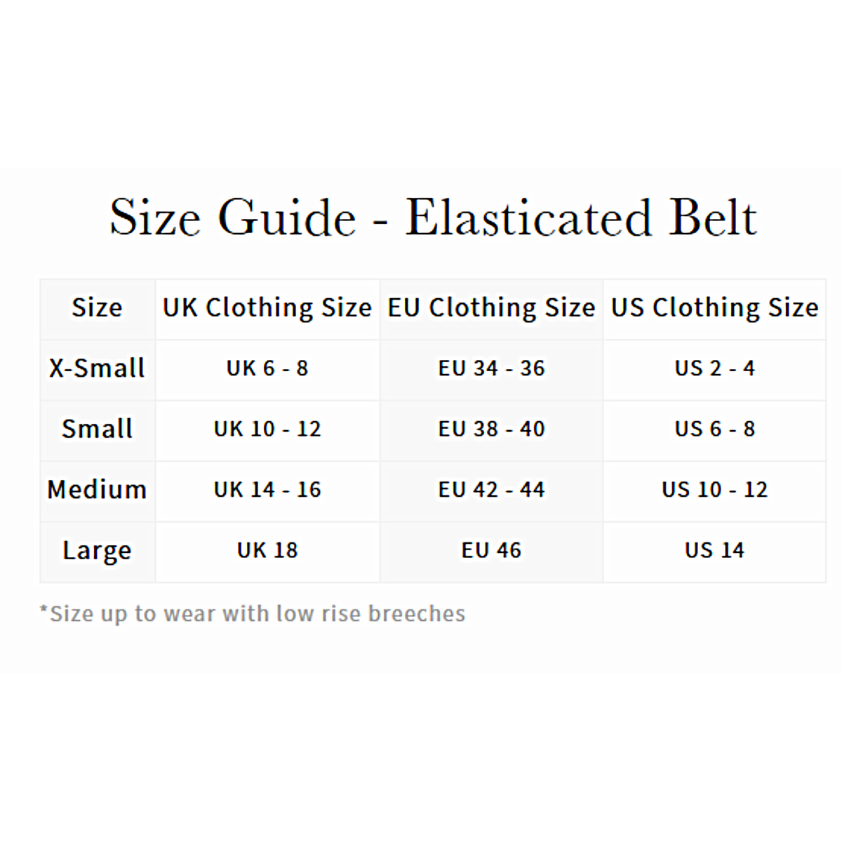 LeMieux Elasticated Belt