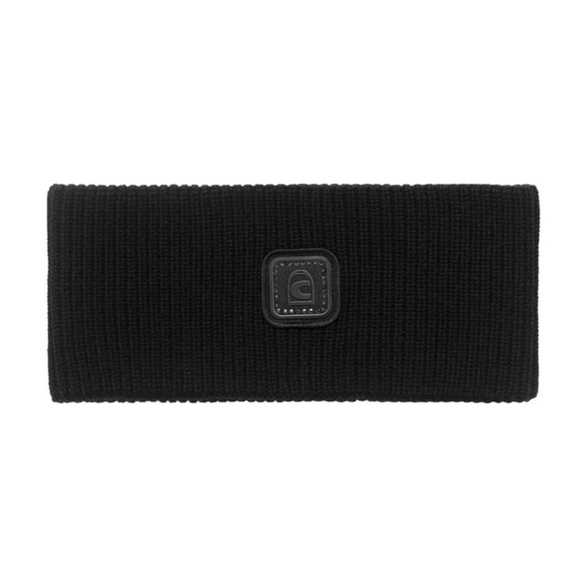 Cavallo Women's Cavaldusty Knitted Headband-Black-Front View