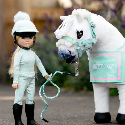 LeMieux Toy Pony Rider Outfit model view in softmint