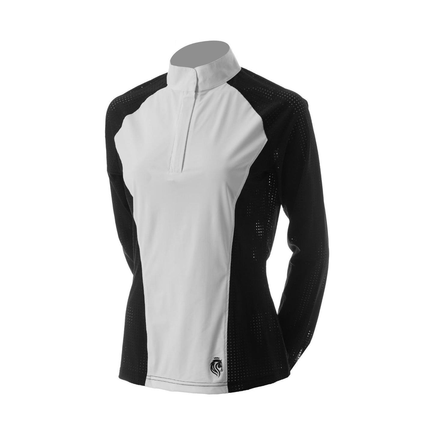 Equinavia Women's Sara Long Sleeve Perforated Show Shirt