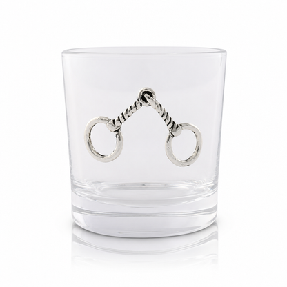Arthur Court Equestrian Bit Bar Glasses Set of 4