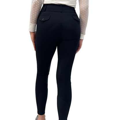 Tailored Sportsman Ladies TechLight Front Zip Boot Sock Silicone Patch Breeches