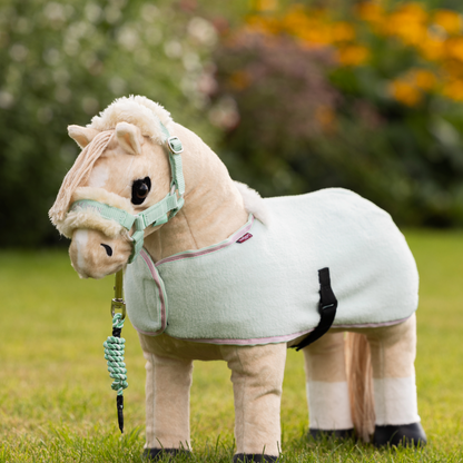 LeMieux Harlow Toy Pony Printed Rug-softmint- model view