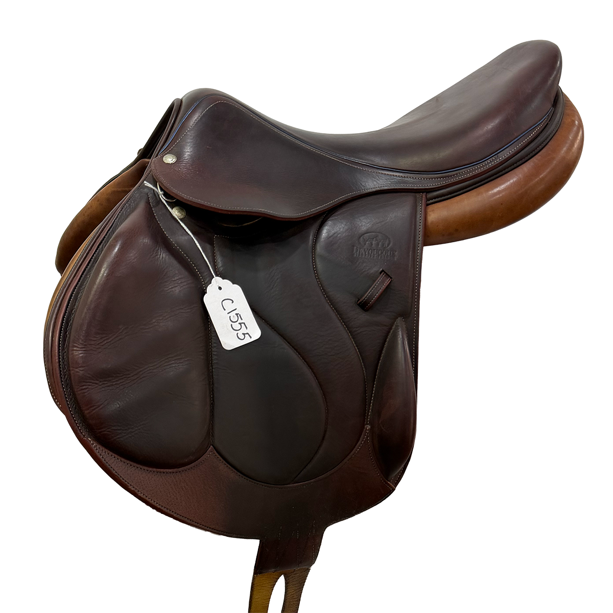 Devoucoux Chiberta 18" Monoflap Used Close Contact Saddle