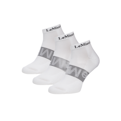 LeMieux Trainer Socks 3 Pack