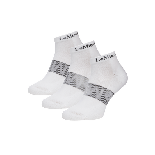 LeMieux Trainer Socks 3 Pack