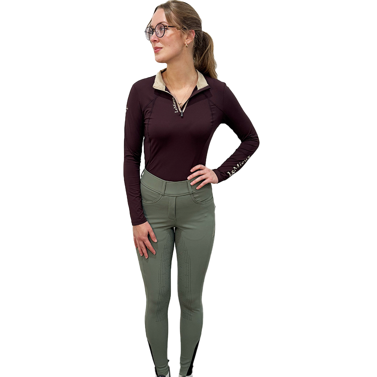 LeMieux Women's Amy Brushed Full Seat Breggings