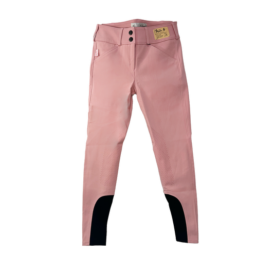 Tailored Sportsman Girls Low Rise Sock Bottom Silicone Patch Med-Weight Breeches
