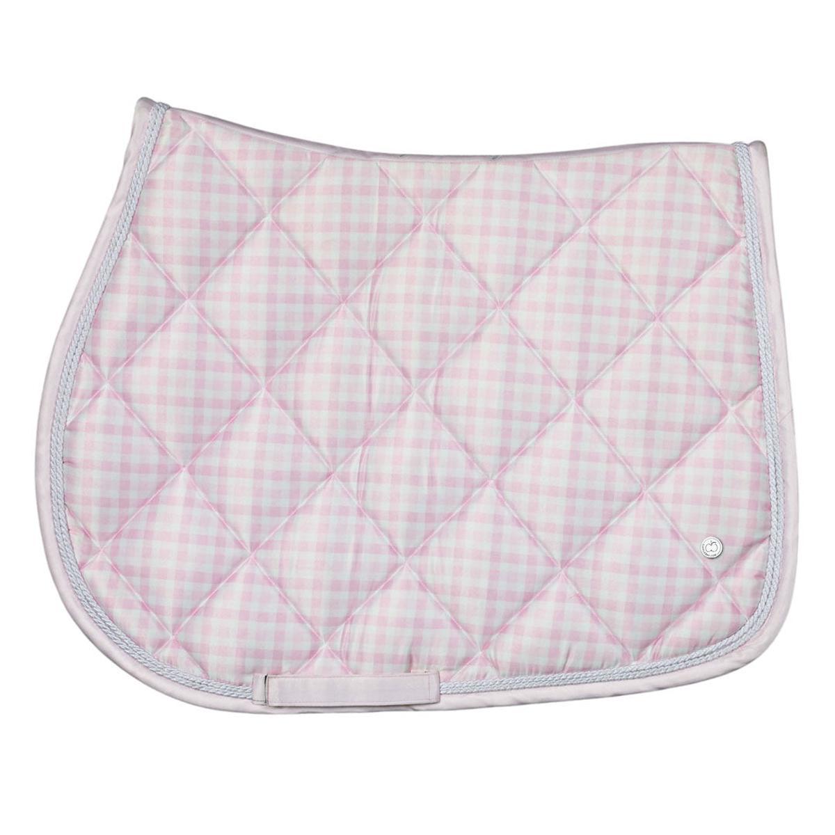 Dapplebay Gingham Jump Saddle Pad