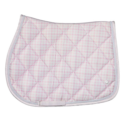 Dapplebay Gingham Jump Saddle Pad