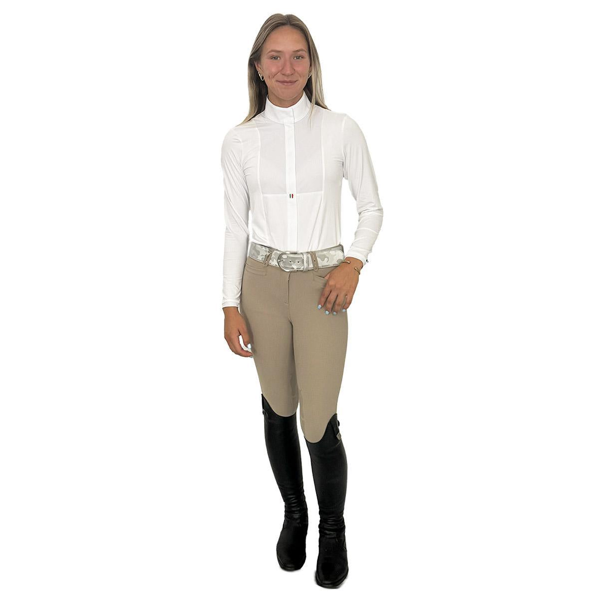 For Horses Women's Alina Long Sleeve Show Shirt