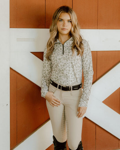 D. D. Connection Collection EVERGREEN Long Sleeved Training Shirt