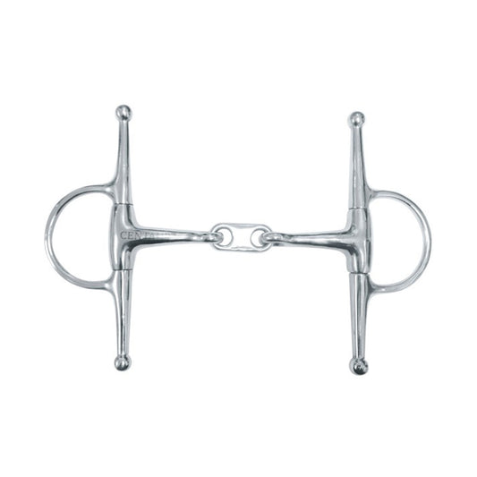 Centaur French Link Eggbutt Full Cheek Bit