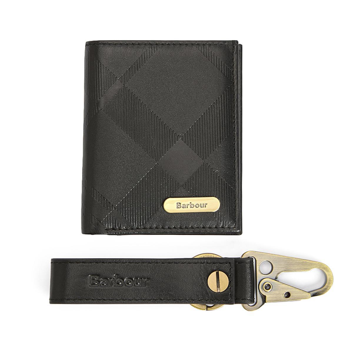 Barbour Brunton Leather Gift Set
