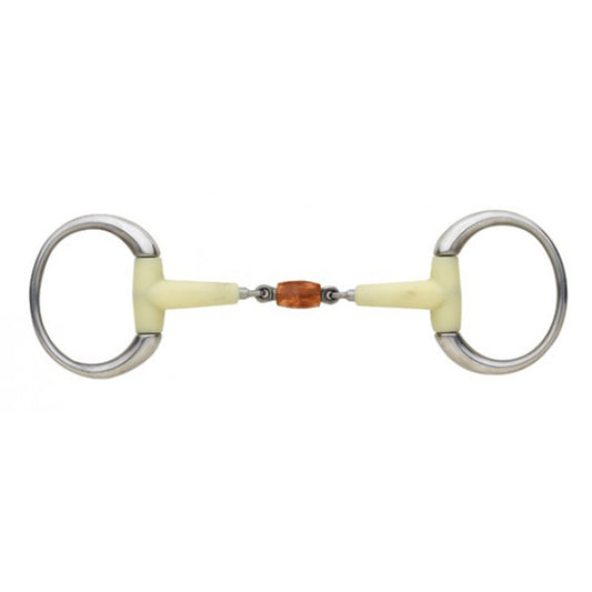 Happy Mouth Contour Copper Roller Eggbutt Bit