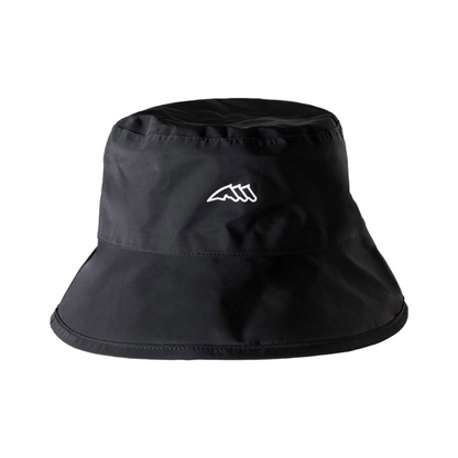 Equiline EQRAINS Waterproof Rain Hat in black - front view