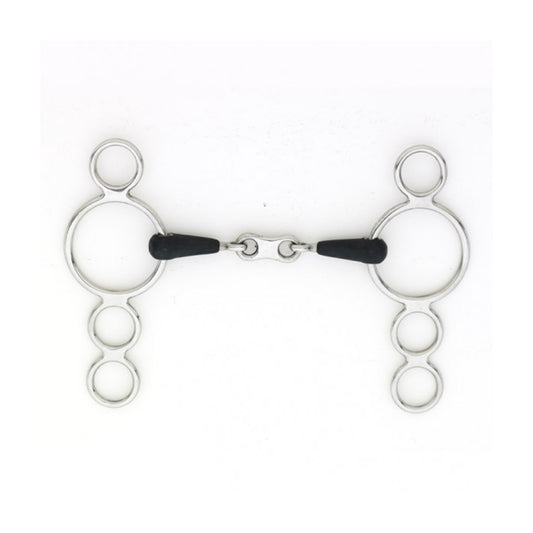 Centaur Eco Pure 3-Ring Gag French Bit