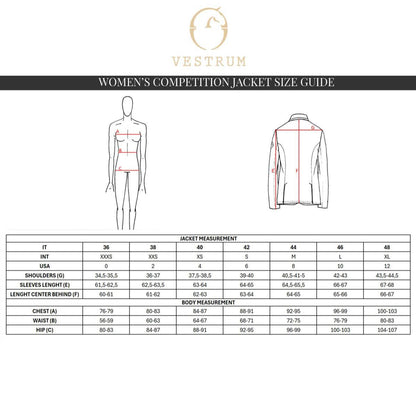 Vestrum Women's Canberra TK Olive Competition Jacket - Sale