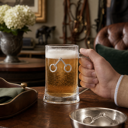 Arthur Court Designs - Equestrian Bit Beer Mugs - Set of 2