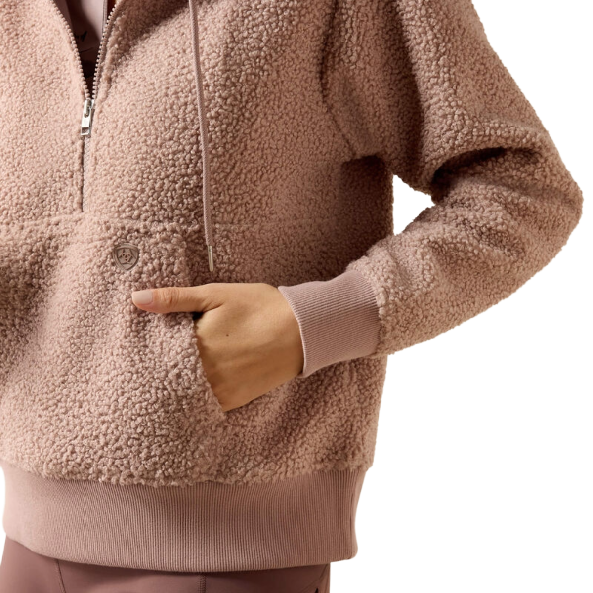 Ariat Women's Orinda Hoodie - Sphinx- pocket view