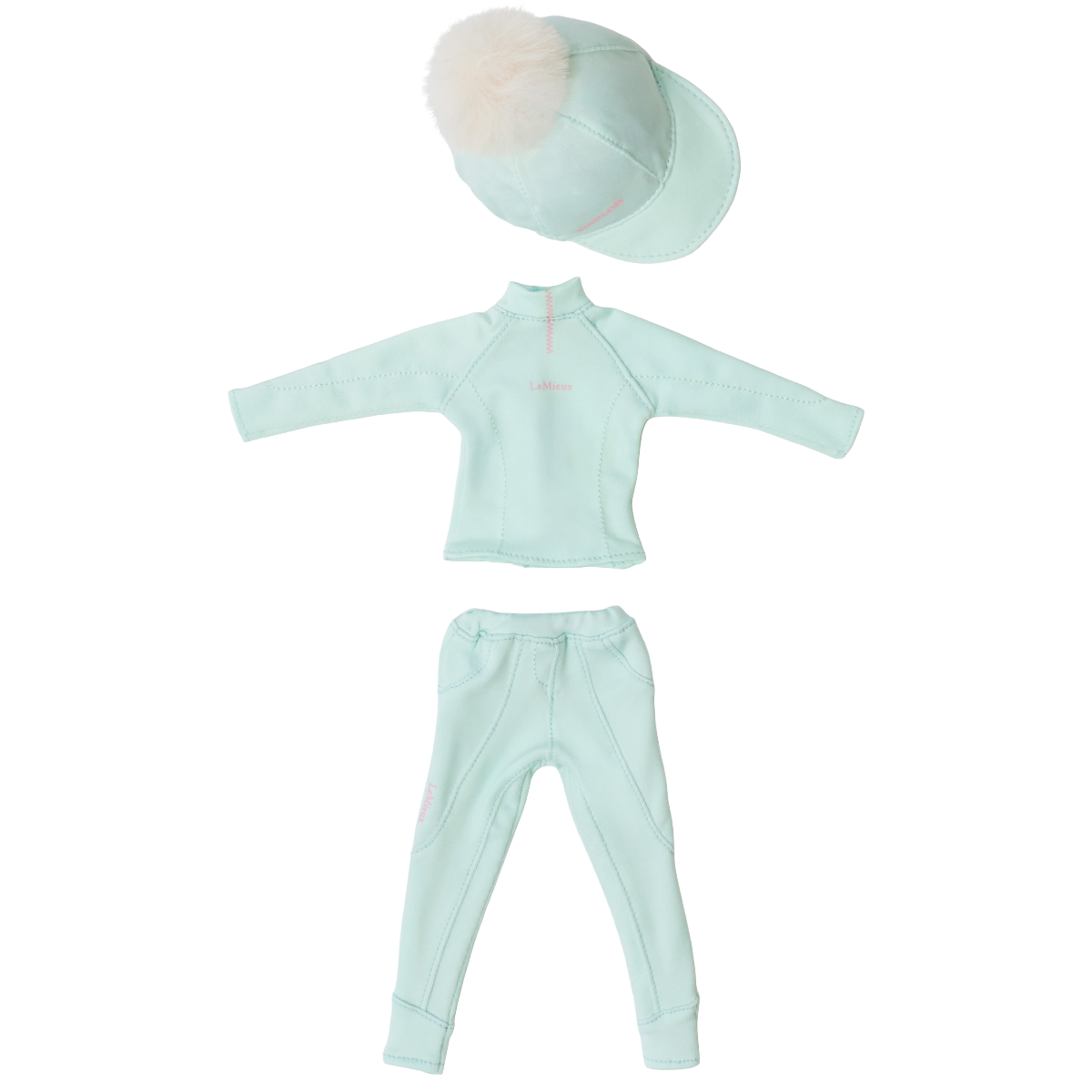 LeMieux Toy Pony Rider Outfit front view in softmint