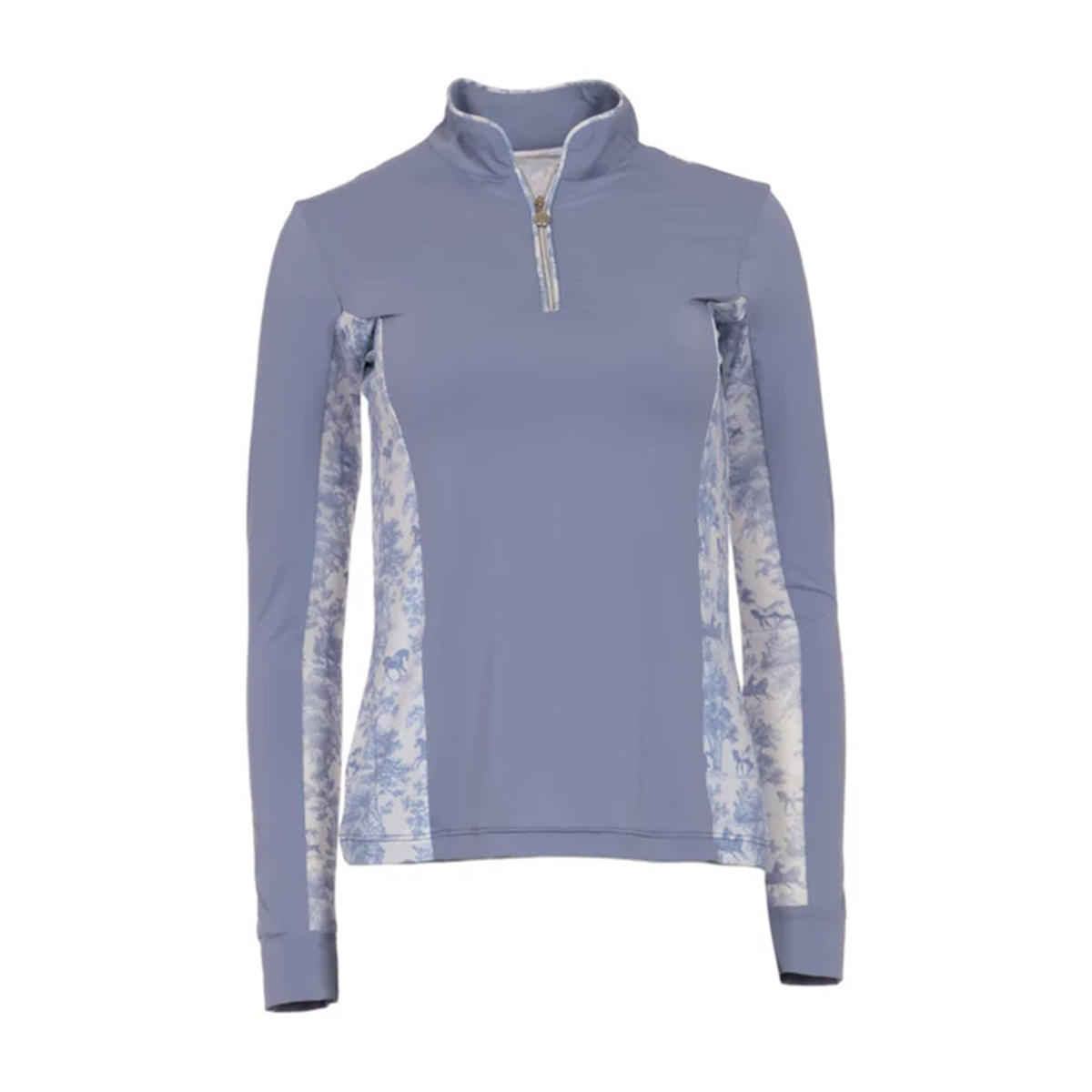 Dapplebay Women's Grace 1/4 Zip Long Sleeve Riding Top