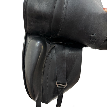 Dresch Buffalo leather 17.5" Used Dressage Saddle