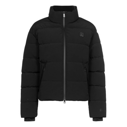 Cavallo Women's Cavaldevi Quilted Jacket-Black-Front View