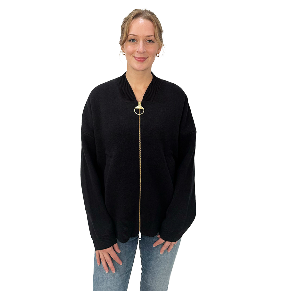 Barbour Women's Milda Knitted Bomber Jacket