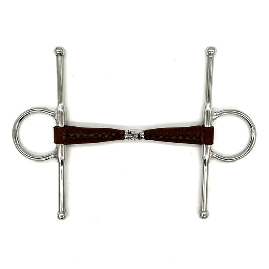 AJR Leather Hinge Full Cheek Bit