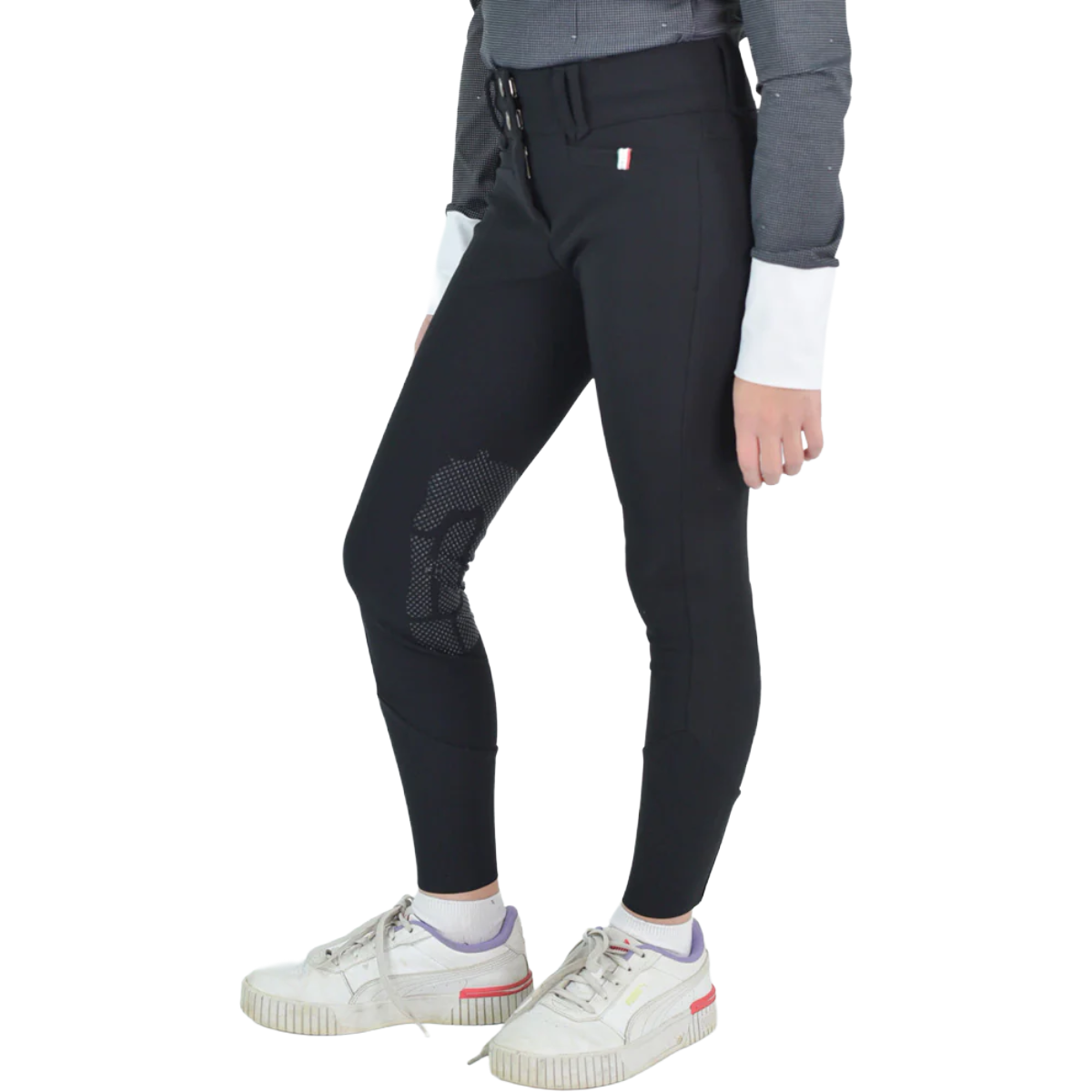 For Horses Girl's Jr Poppy Ultra Move Knee Grip Breeches