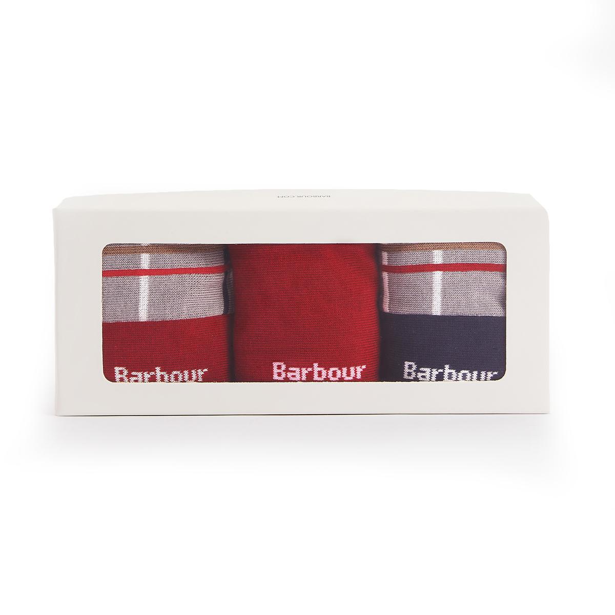 Barbour Tartan Socks Gift Box
