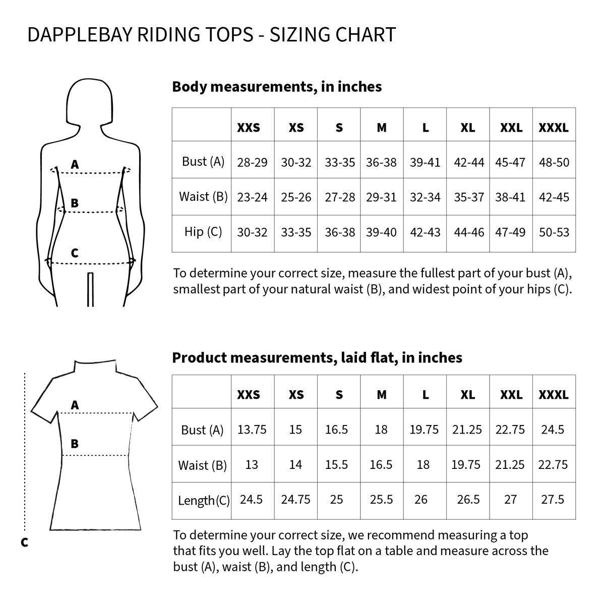 Dapplebay Equestrian Toile 1/4 Zip Short Sleeve Riding Top - Sale