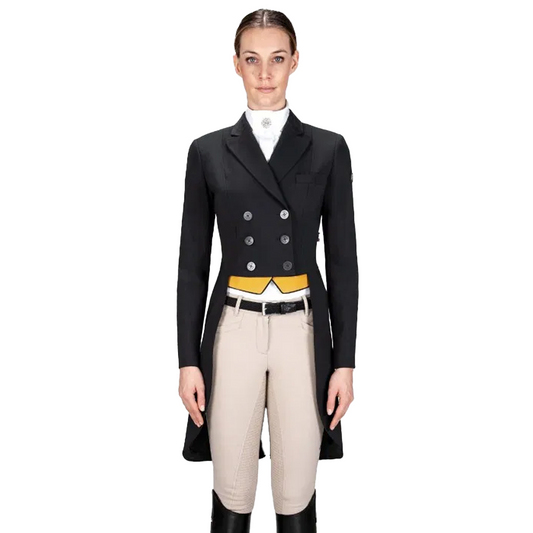 Equiline Women's MacKenzie Hunter Shadbelly-Black-Front View