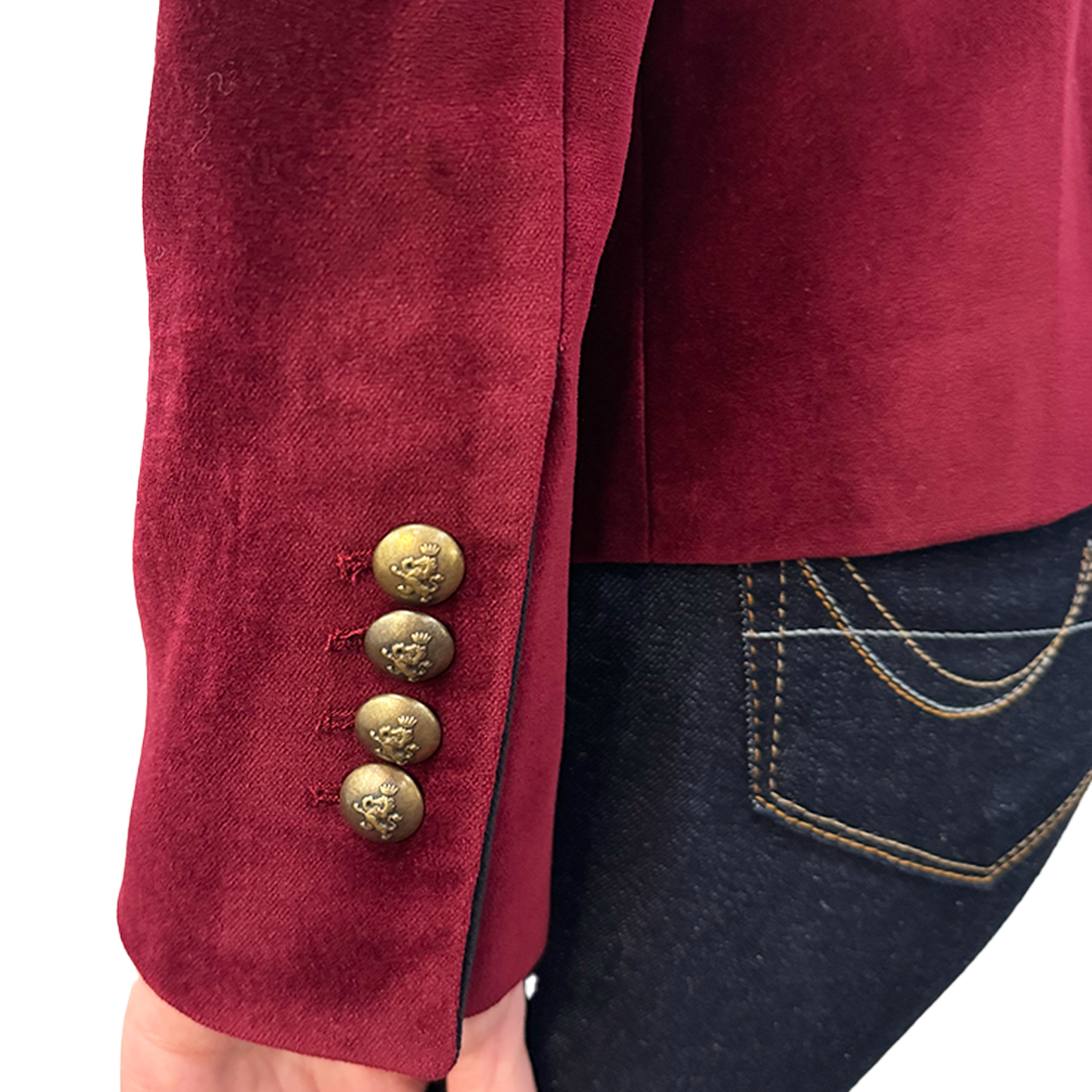 Welligogs Women's Madeira Velvet Short Jacket