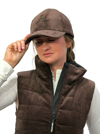Equiline EQFALT Corduroy Ball Cap
