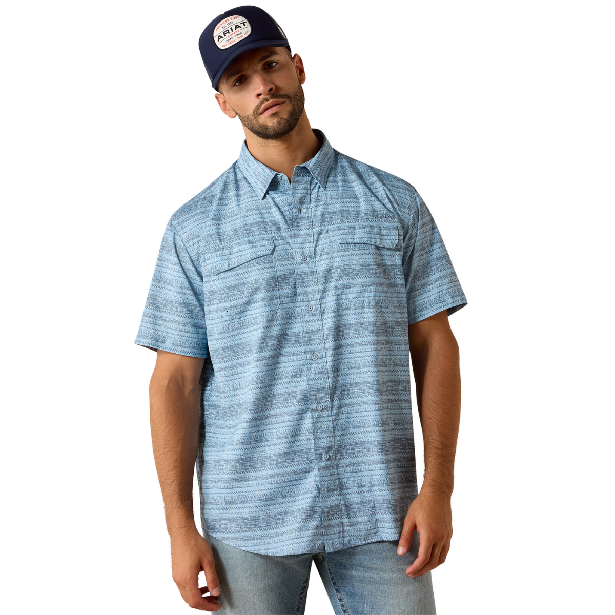 Ariat Men's Printed VentTEK Outbound Short Sleeve Shirt
