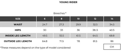 Cavalleria Toscana RG Young Rider Knee Grip Breeches
