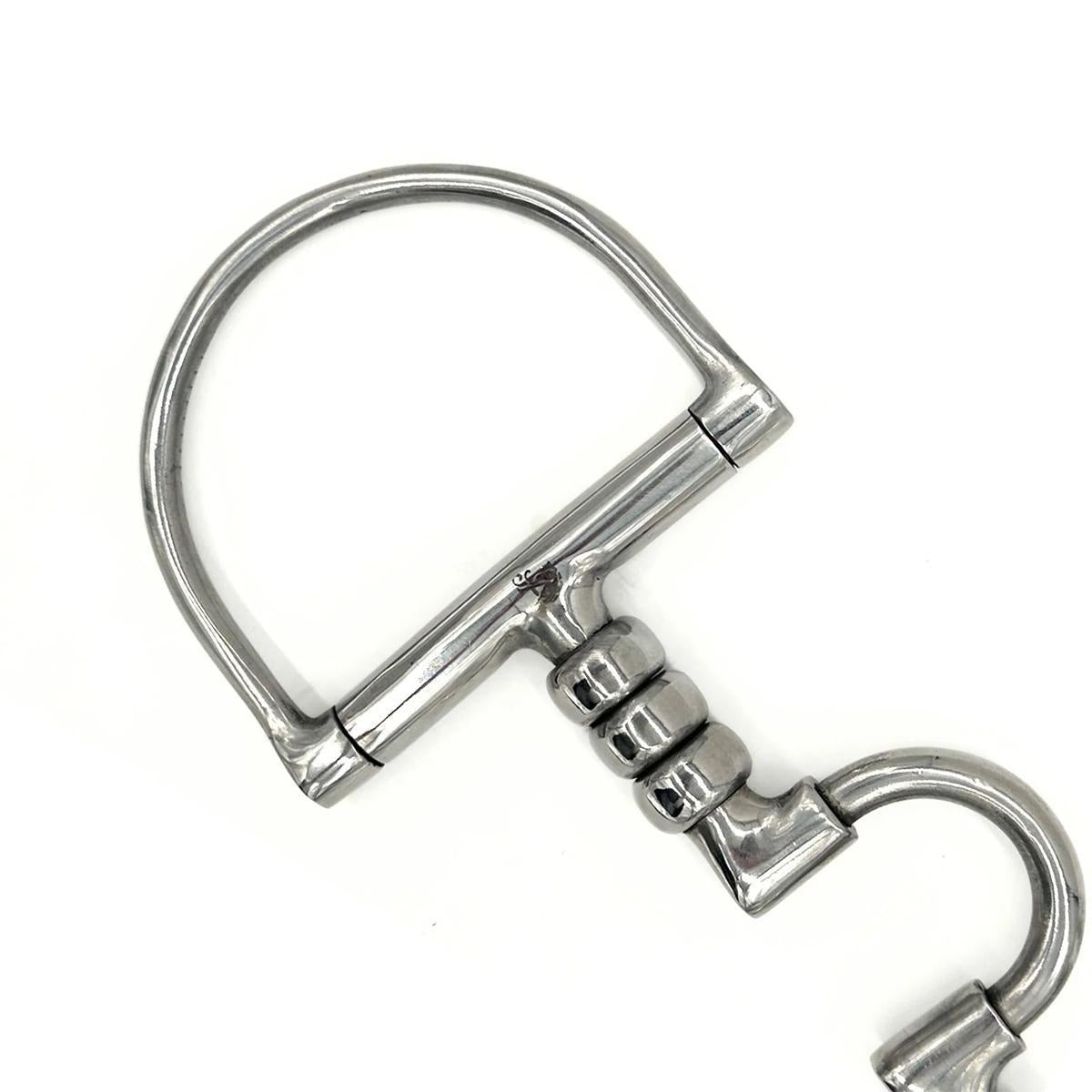 Jake Adams Stainless Steel Cherry Roller Dee with Low Correction Port Bit