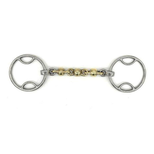 Jake Adams Brass Mouth Bevel Waterford Bit